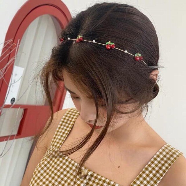 髮箍 頭箍 韓國東大門超仙甜美軟萌簡約髮箍小清新頭飾髮卡百搭細頭箍壓髮