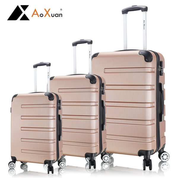 行李箱 旅行箱 AoXuan 20+24+28吋ABS硬殼登機箱 風華再現
