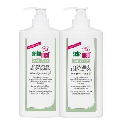 全新 德國施巴Sebamed pH5.5 【抗乾敏保濕乳液 400ml 超值團購組2入】 總代理公司貨