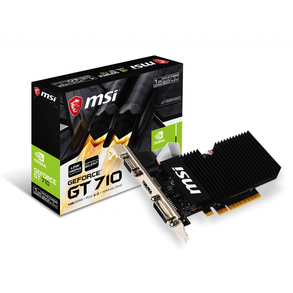 搭載 NVIDIA GeForce GT 710繪圖核心內建 1G DDR3 顯示記憶體核心時脈為1600 MHz全固態電容極靜無風扇設計原廠三年保固=========================