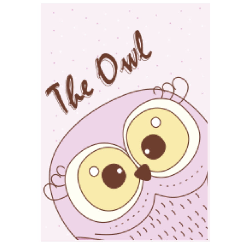 The Owl Purple