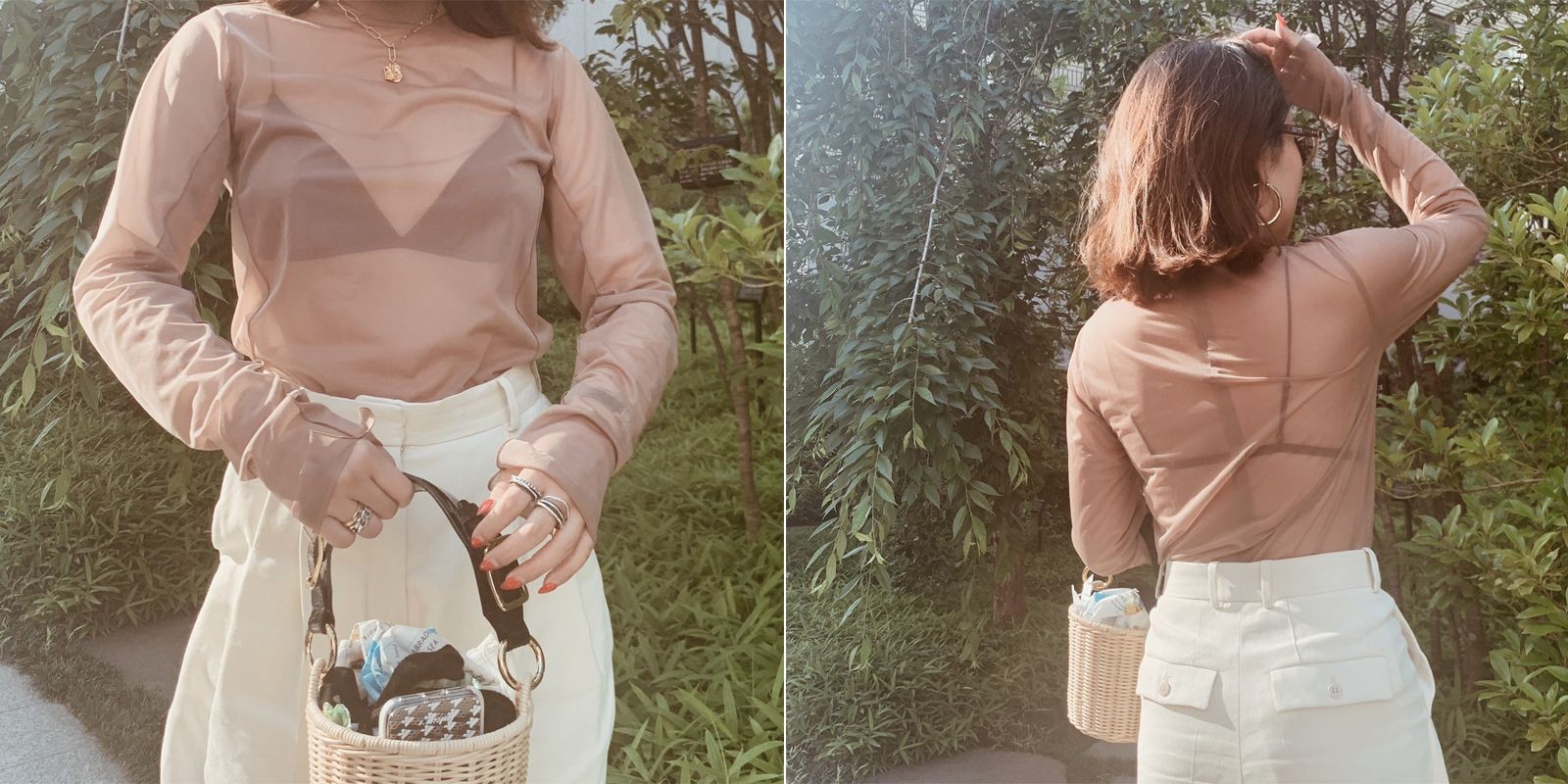 背中開きもシースルーも攻略 夏の下着問題 を解決する 見せブラ