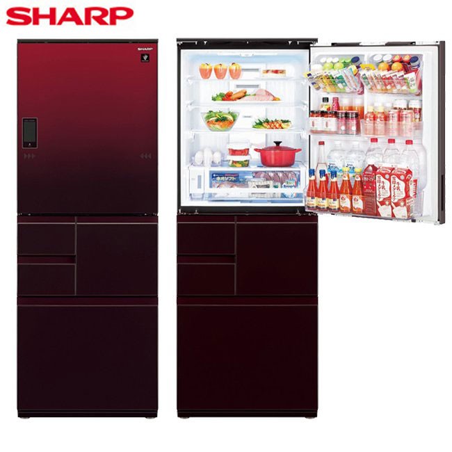 SHARP夏普502L除菌離子變頻觸控五門左右開冰箱 SJ-WX50ET