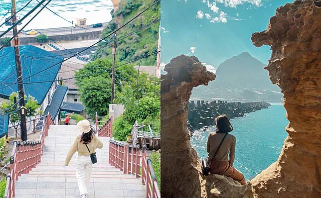 水金九之旅 水湳洞 擁有全台獨一無二的陰陽海