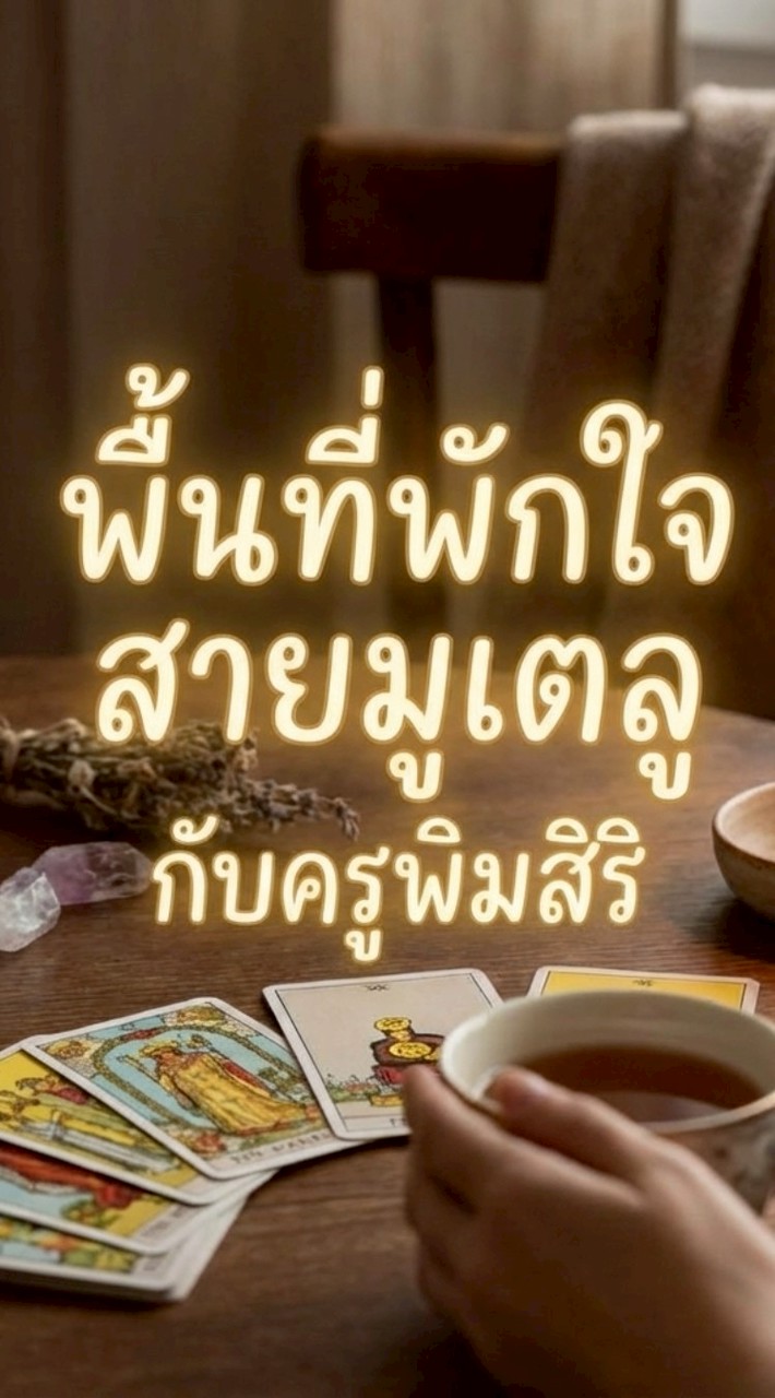 พื้นที่พักใจ สายมูเตลู กับครูพิมสิริ