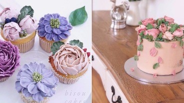 這蛋糕也太美小編捨不得吃，光看就要融化的夢幻甜點～