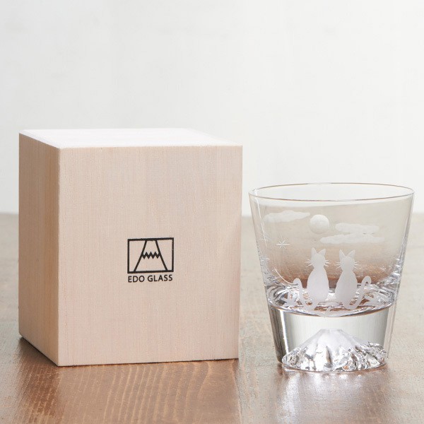 ⚡️現貨商品，天天出貨，請直接下標⚡️KKday獨家販售 貓‧蝶/貓‧月正版款式 貓控必敗！！【台灣正規代理店－日本原裝進口正版田島硝子富士山杯✈️只在KKday Gift】✨田島哨子官網認證台灣正規