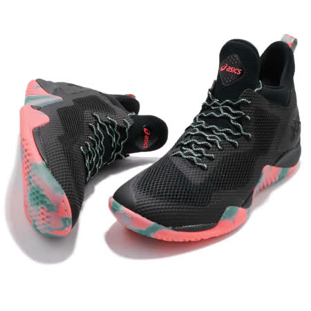 品牌: ASICS型號: TBF31G1606品名: Blaze Nova特點: 亞瑟士 緩震 舒適 包覆 透氣 男 黑 紅
