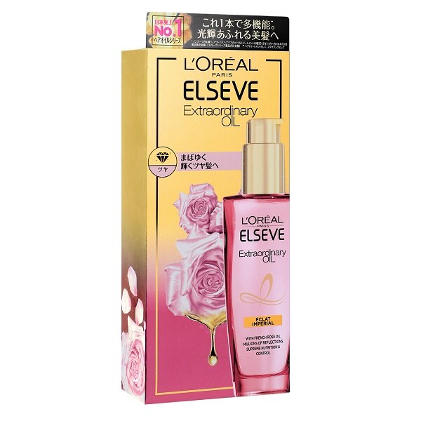 【L'Oreal Paris 巴黎萊雅】金緻護髮精油玫瑰精華 100ml /有效期2024.02 贈草本30ml+髮梳【淨妍美肌】
