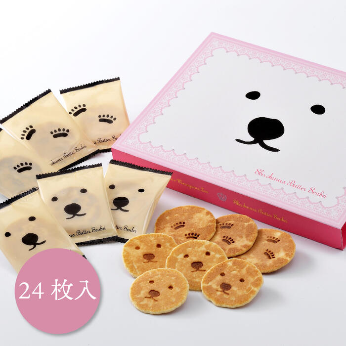 菓か舎 白熊奶油仙貝 24片裝 仙貝 円山公園 日本必買 | 日本樂天熱銷