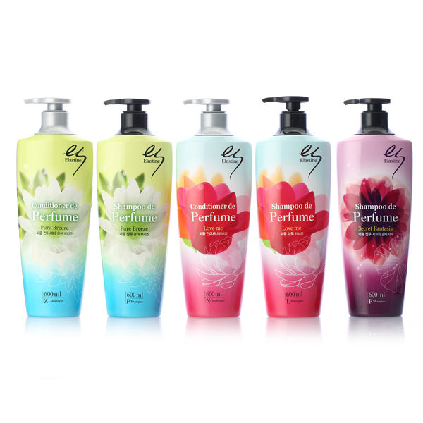 ELASTINE 甜蜜愛戀/魅惑情迷/永恆珍愛香水洗髮精/潤髮乳 600ml 5款供選 ☆巴黎草莓☆