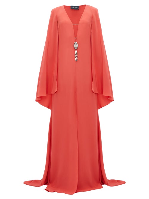 Julie De Libran - This tropical-pink Bluebird gown expresses Julie de Libran's sophisticated mastery