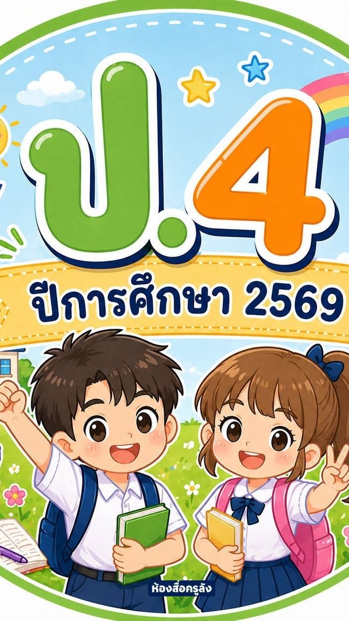 ป.4/1 ครูวรรณพร  อินธิเสน ปี 2569