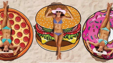 海邊必備好物！八款特色「沙灘巾」讓女孩躍升最美風景⋯