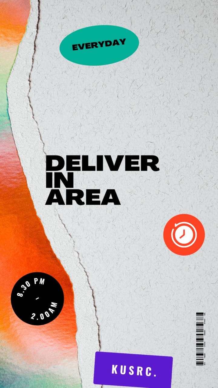 DELIVER IN AREA🛵💚