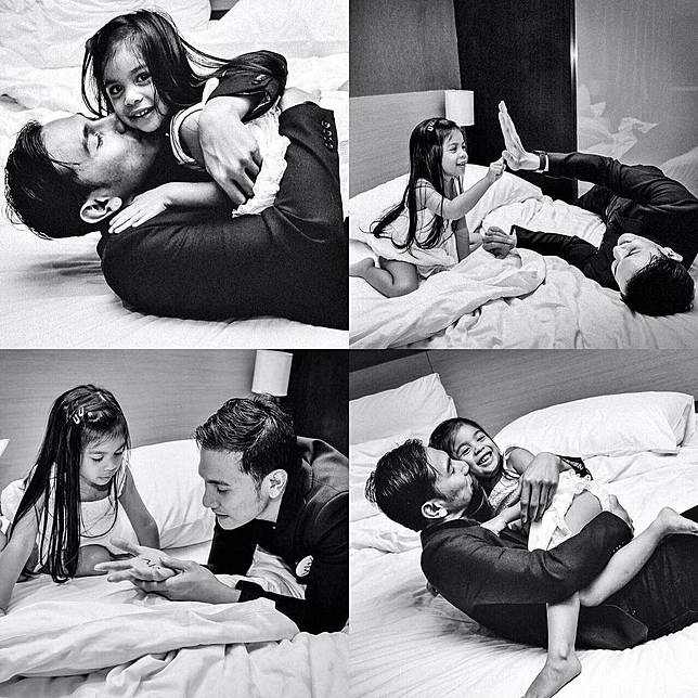 10 Foto Ini Jadi Bukti Vino G. Bastian Ayah Idaman Banget