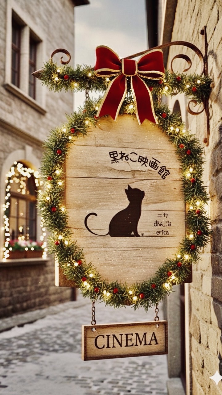 黒ねこ🐈‍⬛映画館
