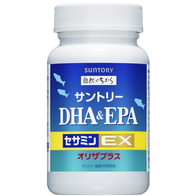 Suntory 三得利 魚油 DHA＆EPA 芝麻明E 30日份 120錠