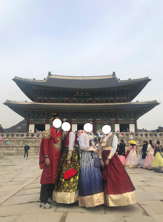 d+af韓國景福宮穿韓服