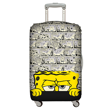 ★台灣海綿寶寶圖像授權★取代行李綁繩★如同 iPhone手機套、保護你的行李箱★瞬間讓行李箱變得時尚、有質感且出色★非RIMOWA也適用★RIMOWA 全系列29,30,32吋適用 L 號(Salsa