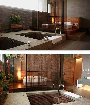 【台中】日光溫泉會館-120分鐘,雙人湯屋(有床+湯池)