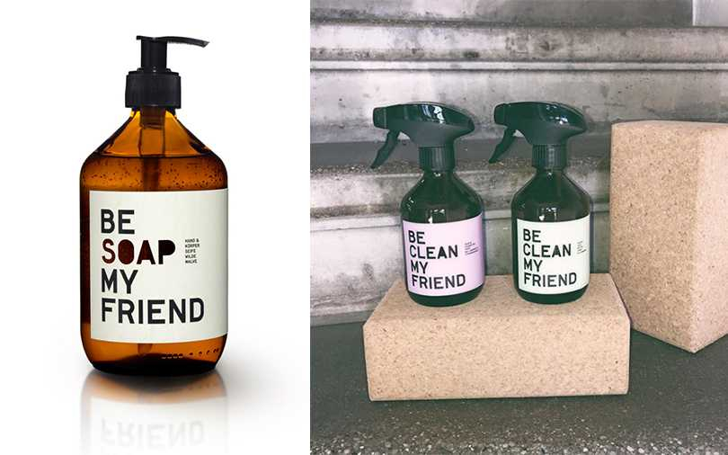 Be [Clean] My Friend香氛噴霧/NT1,150，Be [Soap] My Friend洗手沐浴乳/NT1,250（圖／ARTIFACTS提供）