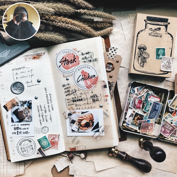 4 位手帳達人的私房裝飾秘技＋小道具大公開