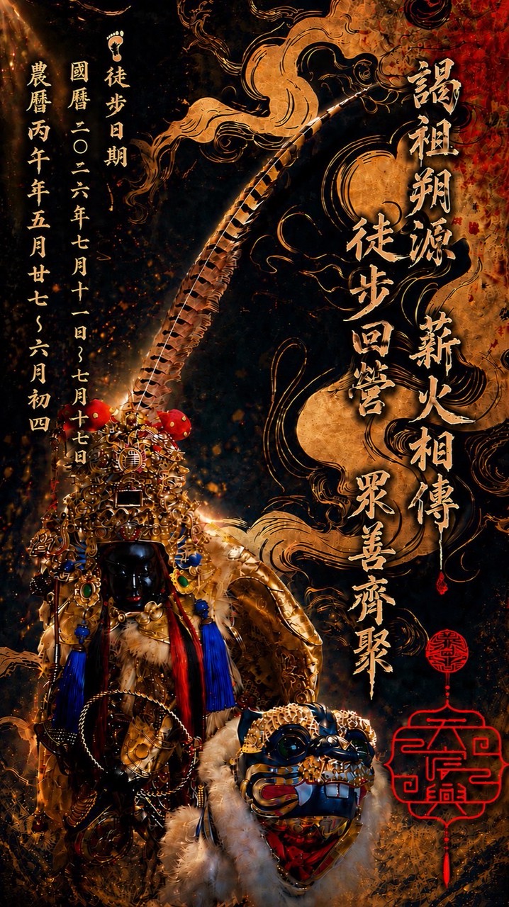 天宸興商社丙午年徒步謁祖群