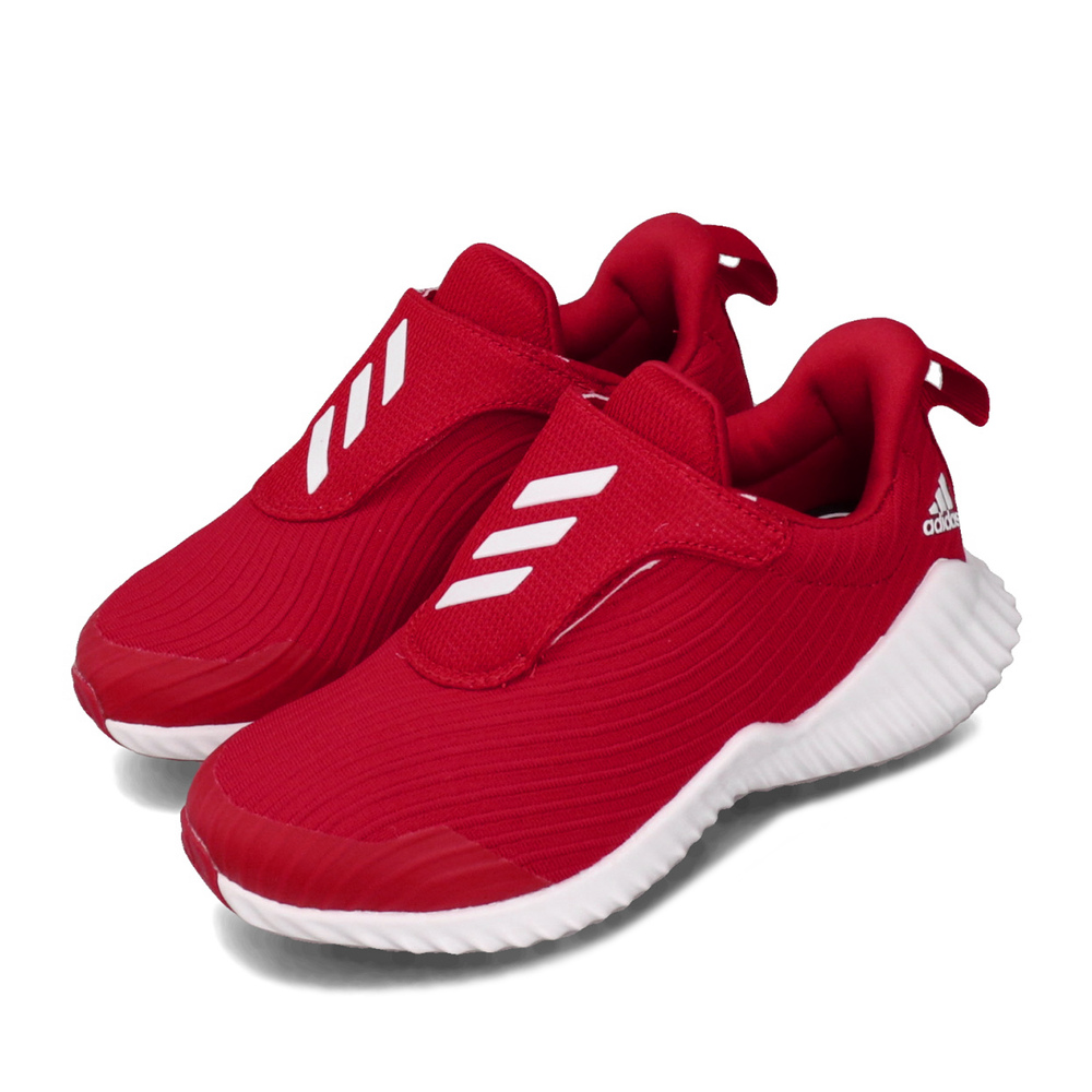 兒童寬楦慢跑鞋品牌:ADIDAS型號:EG5702品名:FortaRun Wide配色:紅色,白色