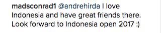 Ini Isi Ucapan Mads Conrad ke Kevin Sanjaya yang Jadi Kontroversi