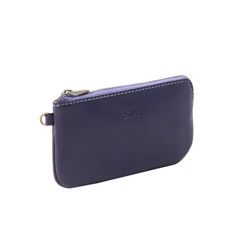 mit台灣製造 100%義大利牛皮 大空間收納 產品規格 品牌sika 型號a8238a-07 材質100%義大利牛皮 尺寸長14.5cm高8.5cm 顏色深紫色 袋口拉鍊 產地台灣 貨源全新公司貨 