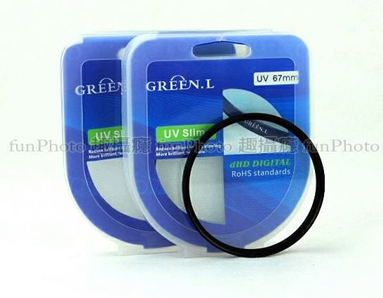 【趣攝癮】口徑 30mm 30.5mm 37mm 40.5mm 43mm 46mm 49mm 52mm 55mm 58mm Green.L 綠葉 UV濾鏡 保護鏡 UV鏡