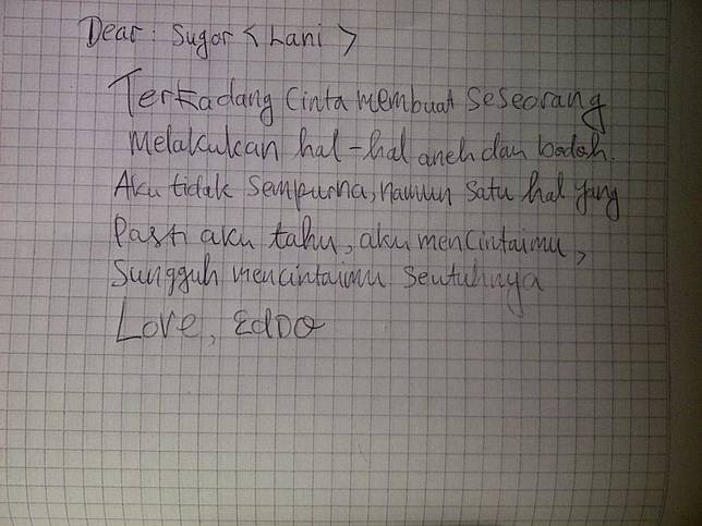 10 Surat Cinta Suami Istri Ini Endingnya Bikin Ketawa