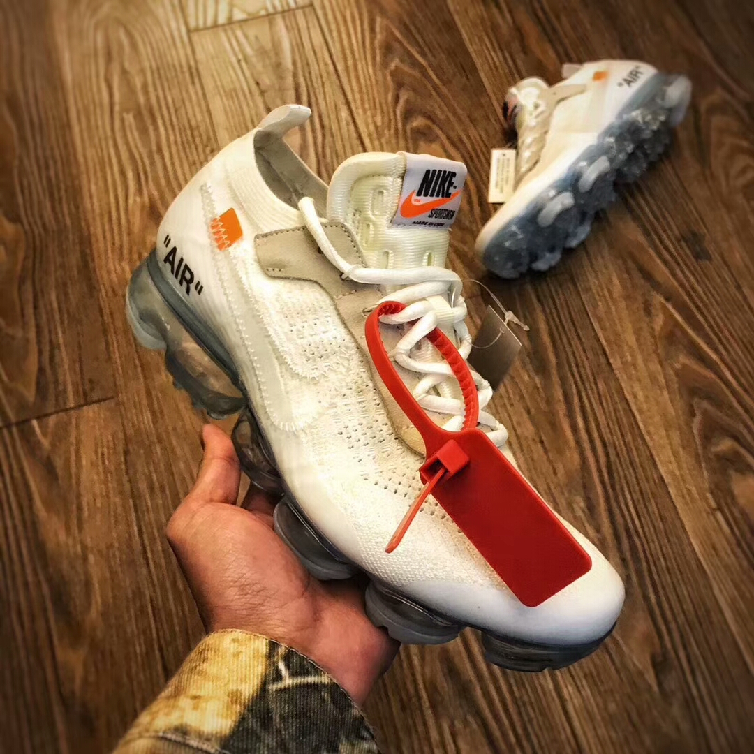 NIKE AIR VAPORMAX Off-White™️ for NIKE 大氣墊慢跑鞋 情侶款