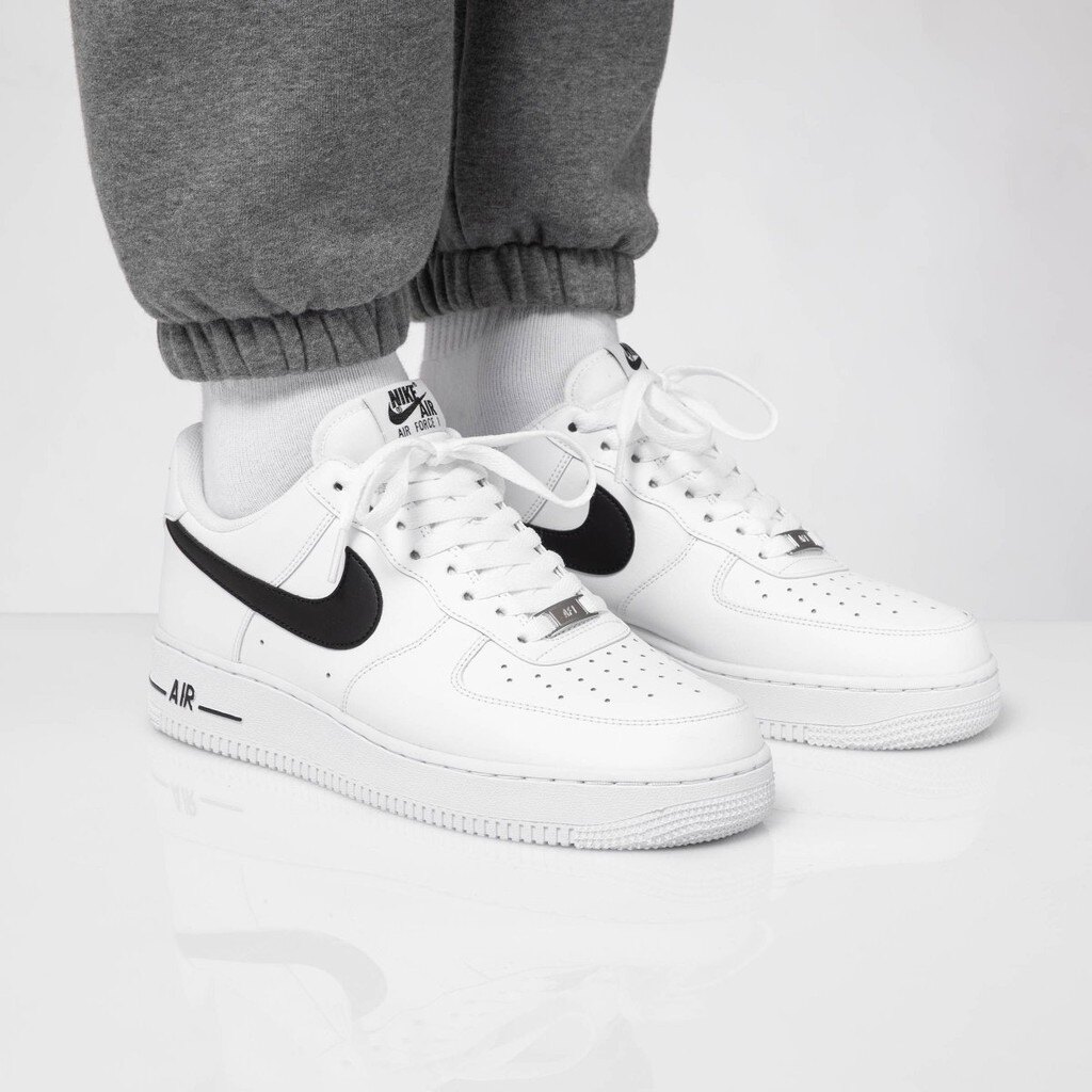 【日本海外代購】Nike Air Force 1 Low AF1 白鞋 白黑 黑勾 運動 休閒 低筒 男女鞋 CJ0952-100