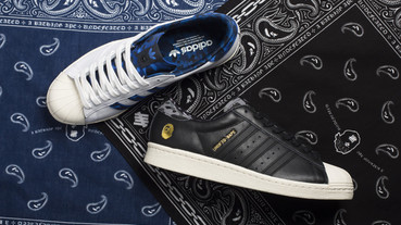 新聞速報 / UNDFTD x BAPE x adidas Originals Superstar 80s 再次展開三方聯名