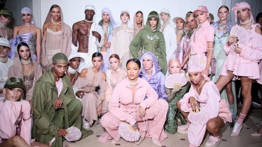 FENTY PUMA BY RIHANNA 再次挑戰運動時尚極限 重現十八世紀洛可可的奢華風格