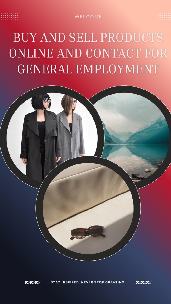 Buy and sell products online and contact for gener