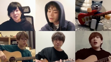 根本是眾神線上同樂會！日本超豪華唱歌接力 藝人家居姿自彈自唱看好看滿必追TAG