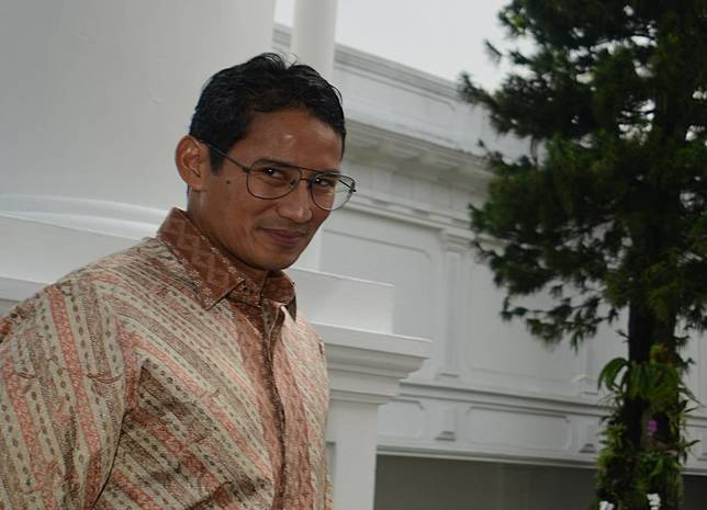 Wakil Gubernur DKI Jakarta Sandiaga Uno. Foto: Antara/Rosa Pangabean.