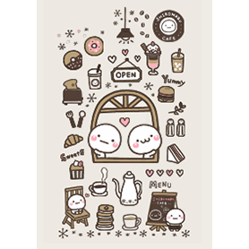 しろまるのカフェ【着せ替え】