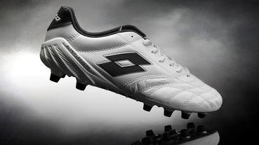 LOTTO 樂得足球 Stadio 100 頂級袋鼠皮系列 / 黑白色調演繹義式工藝優雅質感