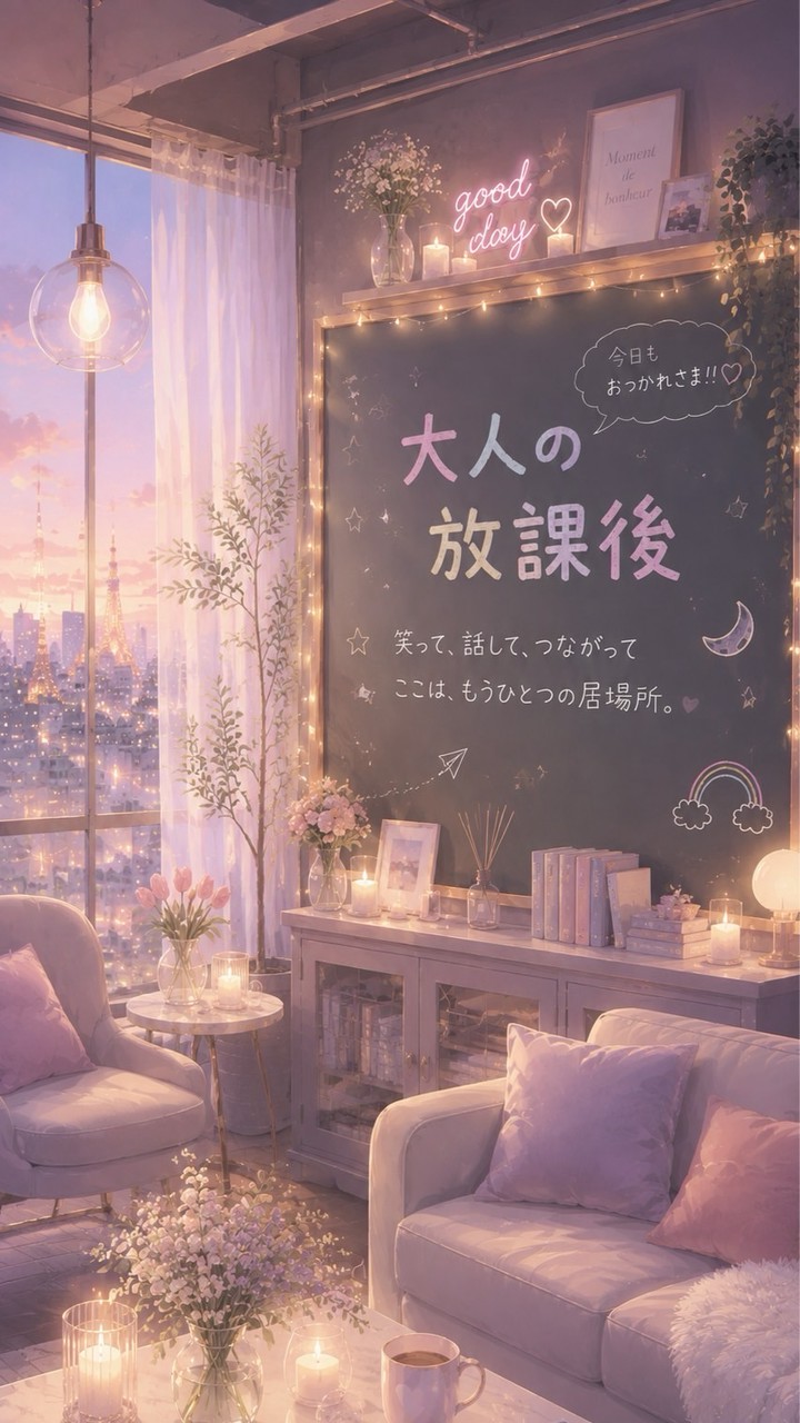 🏫大人の放課後🌇関東既婚-30~50代 〖男女分け隔てなくワイワイ雑談〗
