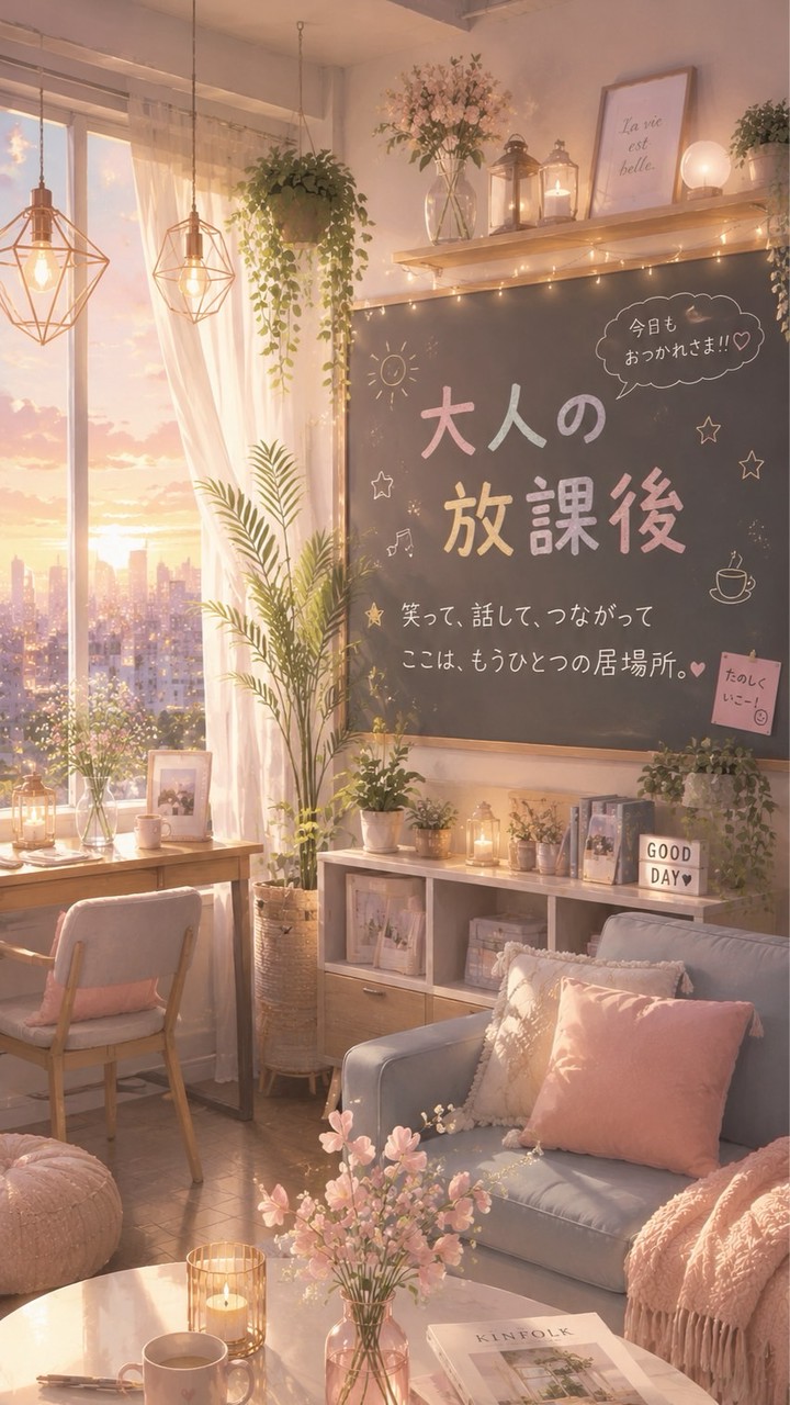 🏫大人の放課後🌇関東既婚-30~50代 〖男女分け隔てなくワイワイ雑談〗