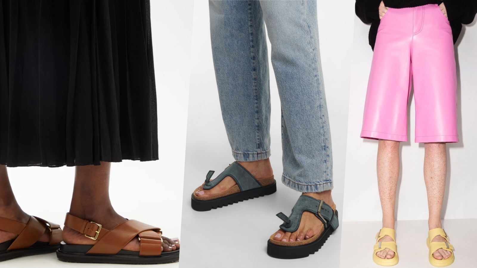 精品厚底涼拖鞋