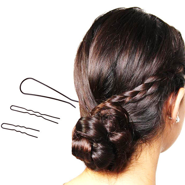 新娘頭造型快速盤髮叉 3入組 美髮工具 盤髮 盤髮叉