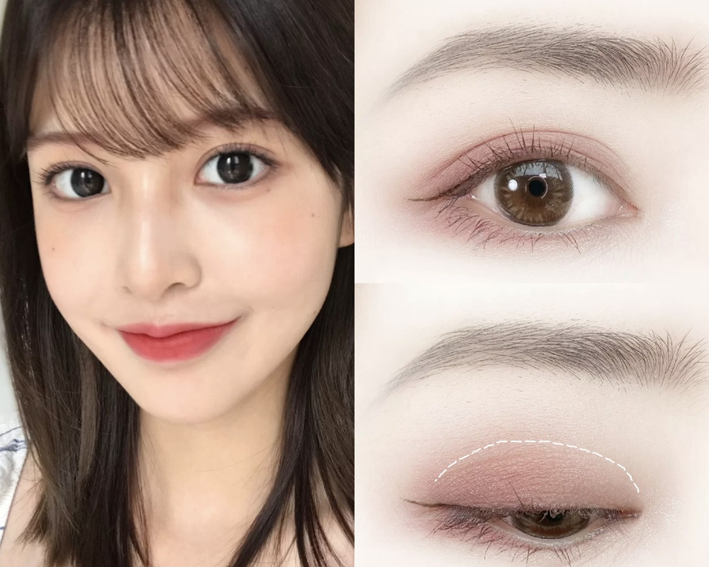 減齡妝畫法1：眼妝 縮小眼妝範圍、降低眼妝顏色，增加眼型圓潤度