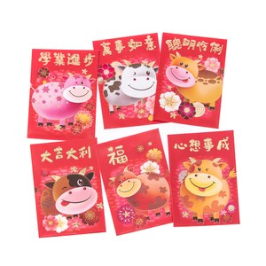年節祝福紅包 有別以往的素色紅包袋 卡通圖案，大人小孩都喜歡
