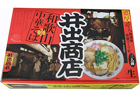 和歌山伴手禮 井出商店豚骨醬油拉麵