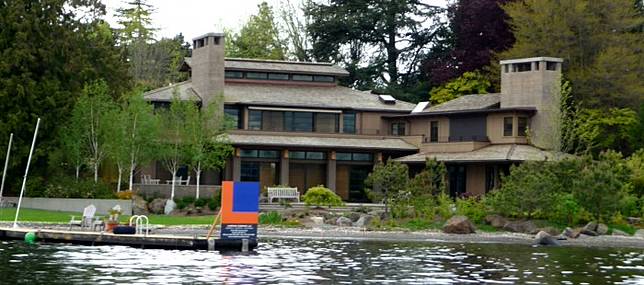 Ini Dia Rumah  5 orang terkaya di  Amerika  Dari Rumahnya 